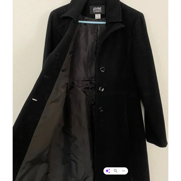 Larry Levine women's coat size 6 - Picture 1 of 4